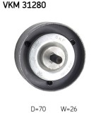 SKF VKM 31280 Rola ghidare/conducere, curea transmisie