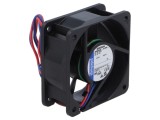 Ventilator axial 24VDC 60x60x25mm IP54