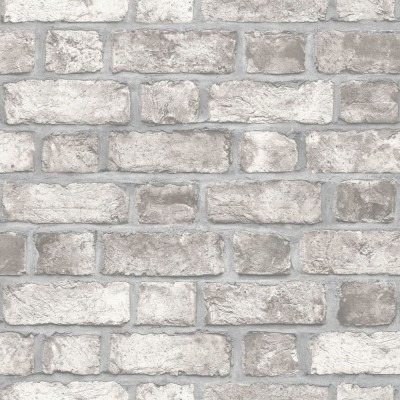 Noordwand Tapet &amp;bdquo;Homestyle Brick Wall&amp;rdquo;, gri și alb murdar foto