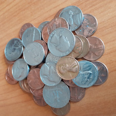 SUA Lot nr. 3 - 50 monede diferite 1, 5, 10, 25 Centi 1962 - 2016