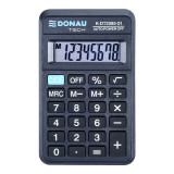 Calculator De Buzunar, 8 Digits, 114 X 69 X 18 Mm, Donau Tech Dt2085 - Negru