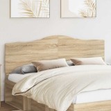 vidaXL Tăblie cap cu headboard Stejar Sonoma 200 cm Lemn compozit 887959