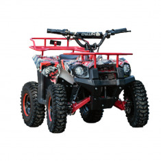 ATV electric copii NITRO ECO Torino Cross, 1000W putere, 36V Rosu foto