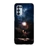 Husa compatibila cu Oppo Find X2 Pro model Magic of the stars, Silicon, TPU, Viceversa, Transparent, Carcasa