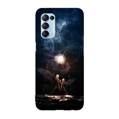 Husa compatibila cu Oppo Find X2 Pro model Magic of the stars, Silicon, TPU, Viceversa foto