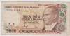 5000 LIRE 1970 TURCIA