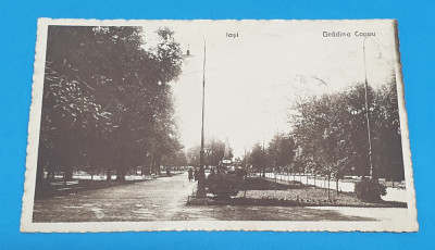 Carte Postala circulata anul 1935 - IASI - Gradina Copou foto