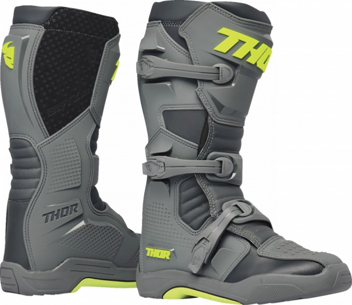 Cizme atv/cross Thor Blitz XR, culoare gri/negru, marime 46 Cod Produs: MX_NEW 34103097PE