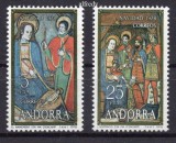 ANDORRA -Spania 1978, Craciun, serie neuzata, MNH