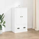 VidaXL Dulap &icirc;nalt, alb, 60x35,5x103,5 cm, lemn prelucrat