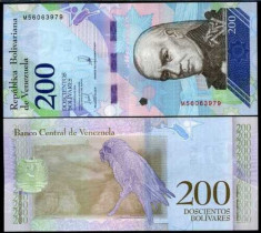 Venezuela 2018 - 200 bolivares UNC foto