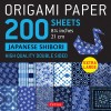 Origami Paper 200 Sheets Japanese Shibori 8 1/4 ( CM): Tuttle Origami Paper: High-Quality Double Sided Origami Sheets Printed with 12 Different Design