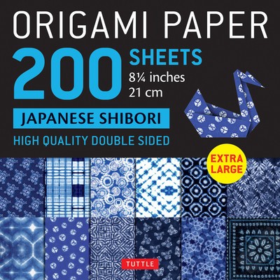 Origami Paper 200 Sheets Japanese Shibori 8 1/4 ( CM): Tuttle Origami Paper: High-Quality Double Sided Origami Sheets Printed with 12 Different Design foto