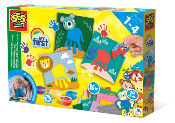 Set De Pictat Cu Mana-Animale