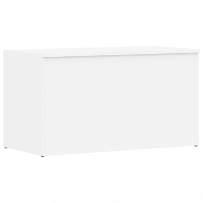 Cufar de depozitare, alb, 84x42x46 cm, lemn compozit foto