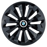 Cumpara ieftin Set 4 capace roti Fox negru R16 Compatibil Cu BMW