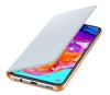 Husa Originala Samsung Wallet Galaxy A70 A705 si stylus, Alt model telefon Samsung, Alb, Silicon