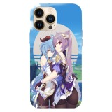 Husa compatibila cu Apple iPhone 14 Pro Max model Keqing Genshin Impact, Silicon, TPU, Viceversa
