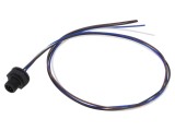 Conector M12 soclu tată 4 pini 4A 250V IP67 drept cablu LUTRONIC 0.5m
