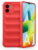 Husa Wave din Silicon compatibila Xiaomi Redmi A1 / A2 Anti-Shock, Rosu, Oem