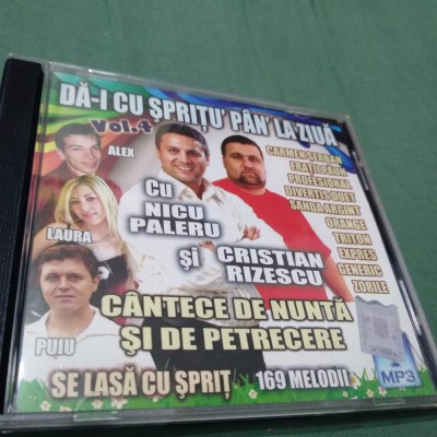 CD PETRECERE MP3 169 MEL.DA-I CU SPRITU&amp;#039;PAN&amp;#039;LA ZIUA ORIGINAL foto