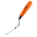 Mistrie ingusta pentru chituire 10 mm NEO, otel inoxidabil, maner lemn