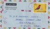 FILATELIE TEMATICA - PLIC GHANA TEMATICA PASARI AIRMAIL, Fauna, Stampilat