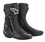 Cizme moto Alpinestars Smx Plus V2, negru/alb, marime 43