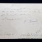 CHITANTA DE MANA SCRISA SI SEMNATA DE FROSA SARANDI , ACTRITA TEATRULUI NATIONAL DIN BUCURESTI , DATATA 1896