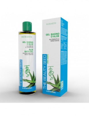 Gel de dus cu aloe si ovaz, 250ml - Bioearth foto