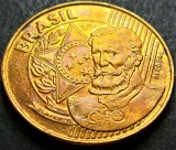 Moneda 25 CENTAVOS - BRAZILIA, anul 2011 * cod 4622