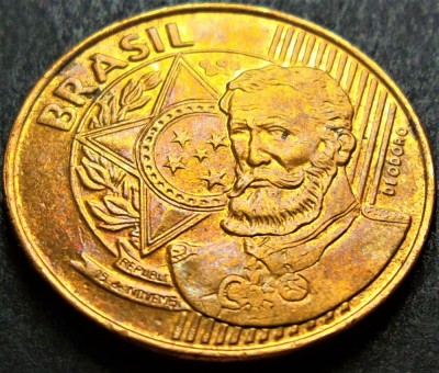 Moneda 25 CENTAVOS - BRAZILIA, anul 2011 * cod 4622 foto