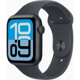 Apple Watch SE 3&nbsp;GPS, 44mm, Midnight Aluminium Case, Midnight Sport Band, S/M