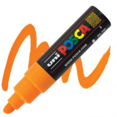 Marker Posca PC-7M varf gros 4 5-5 5 mm portocaliu