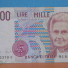 ITALIA - 1990 - 1000 LIRE - a UNC .