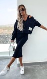 Cumpara ieftin Set Rochie + Bluza Black, Ivy