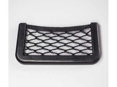 Suport auto tip buzunar, 15 x 8 cm, universal, negru foto