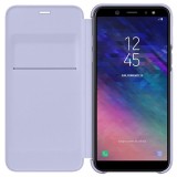 Husa originala Samsung Galaxy A6 (2018) SM-A600F A600F + folie sticla + stylus, Samsung Galaxy A5, Cu clapeta, Piele