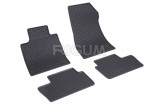 Covorase Cauciuc Auto VW Touran II (5T) &amp; Tiguan II, Rigum Cehia, Impermeabile, Fara Miros, Margine Protectie 1cm, 2015-Prezent