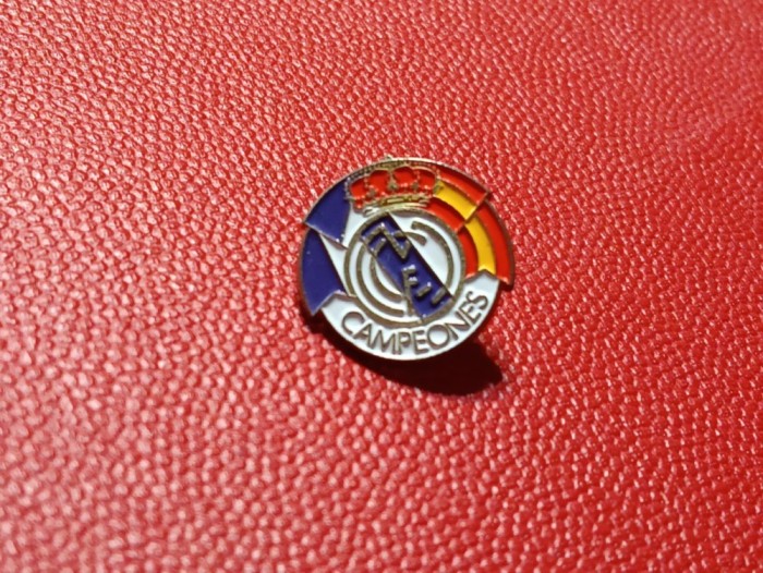 Insigna fotbal - FC Real Madrid, rotund