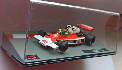 Macheta McLaren M23 Villeneuve Formula 1 1977 - IXO/Altaya 1/43 F1 foto