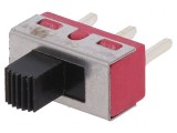 Comutator Glisant SPDT ON-ON 3A/250VAC 6A/28VDC