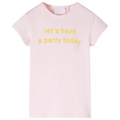 Tricou pentru copii, roz pal, 140