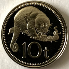 PAPUA NOUA GUINEE 10 TOEA 1977 PROOF