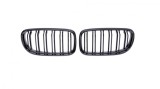 Cumpara ieftin Grile Duble Negru Lucios M Design BMW E90/E91 Facelift (2008-2011)