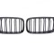 Set 2 grile duble, negru lucios, M Design pentru BMW E90 Facelift