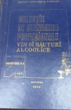 COLECTIE DE STANDARDE PROFESIONALE VIN SI BAUTURI ALCOLICE