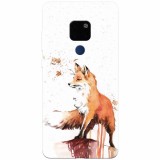 Husa silicon pentru Huawei Mate 20, Fox 101