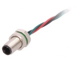 Conector M5 3 PIN IP67 60V 100mm 1A
