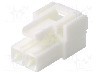 Conector alimentare DC, 0,6kV, 2 pini, seria {{Seria producatorului}}, {{Dimensiune pin}}. JST - VLP-02V-1